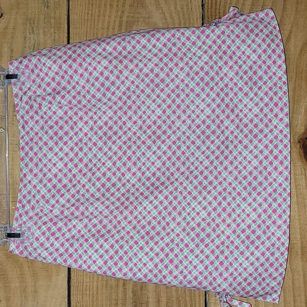 Lilly Pulitzer* Mini Skirt* Lined *Pink/Green* Sz 4